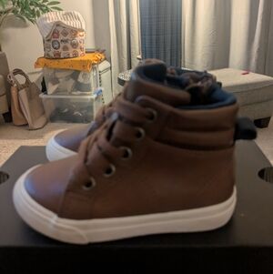 Brand New Baby Boy Cat And Jack Boots.